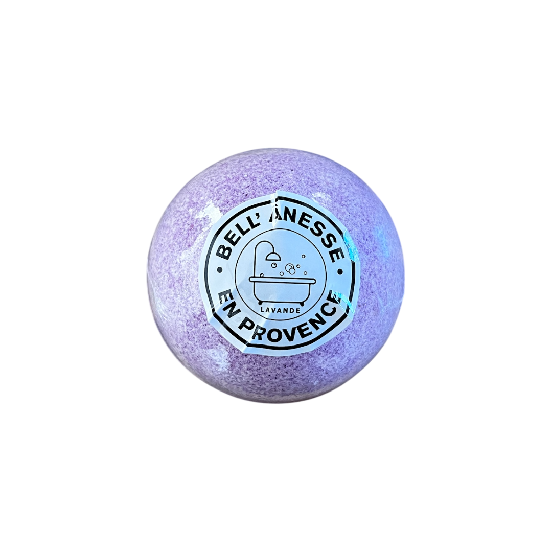 Boule de Bain au Lait d'Ânesse Senteur Lavande 180g - Bell Ânesse