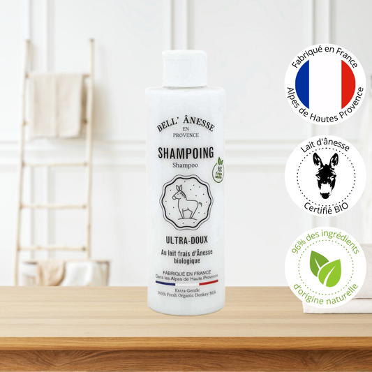 Shampoing au Lait d'Ânesse Bio 250ml - Bell Ânesse