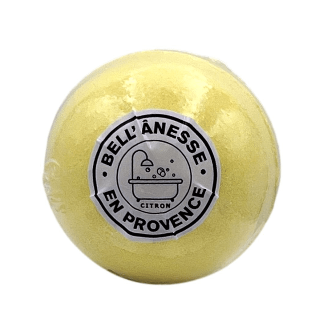 Boule de Bain au Lait d'Ânesse Senteur Citron 180g - Bell Ânesse