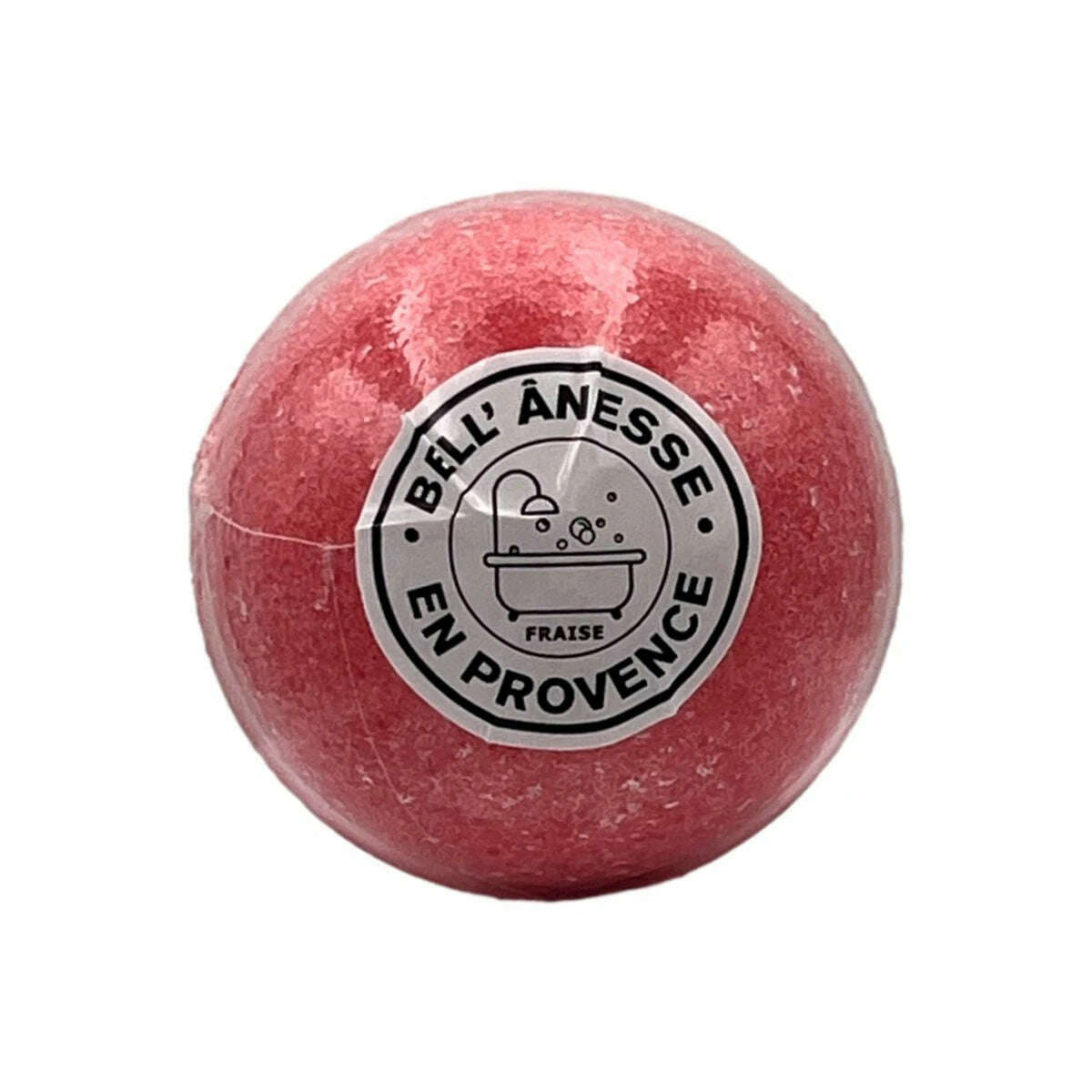 Boule de Bain au Lait d'Ânesse Senteur Fraise 180g - Bell Ânesse