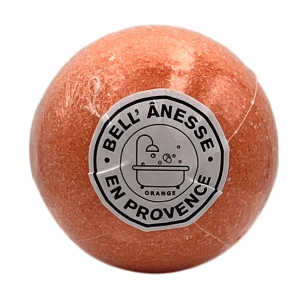 Boule de Bain au Lait d'Ânesse Senteur Orange 180g - Bell Ânesse