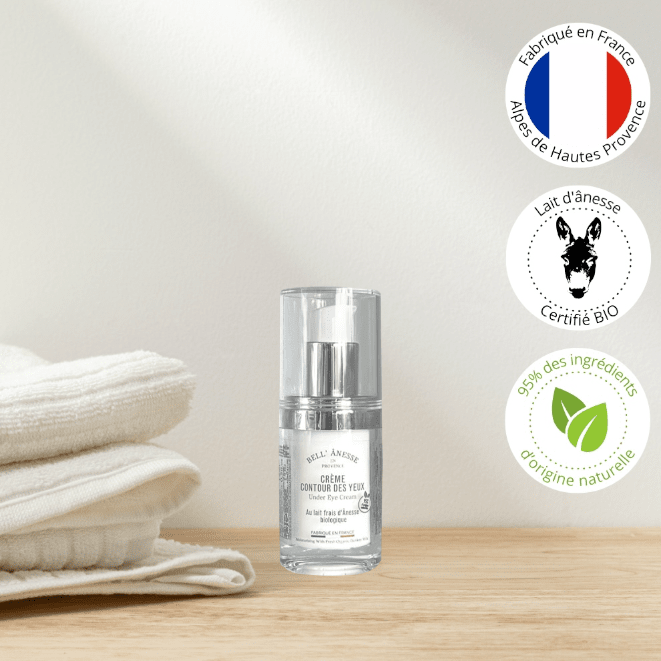 Crème Contour des Yeux au Lait d'Ânesse Bio 15ml - Bell Ânesse