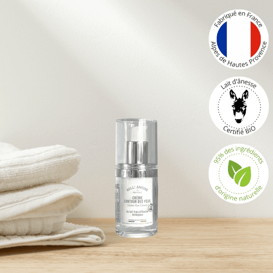 Eye Contour Cream with Organic Donkey Milk 15ml - Bell Ânesse
