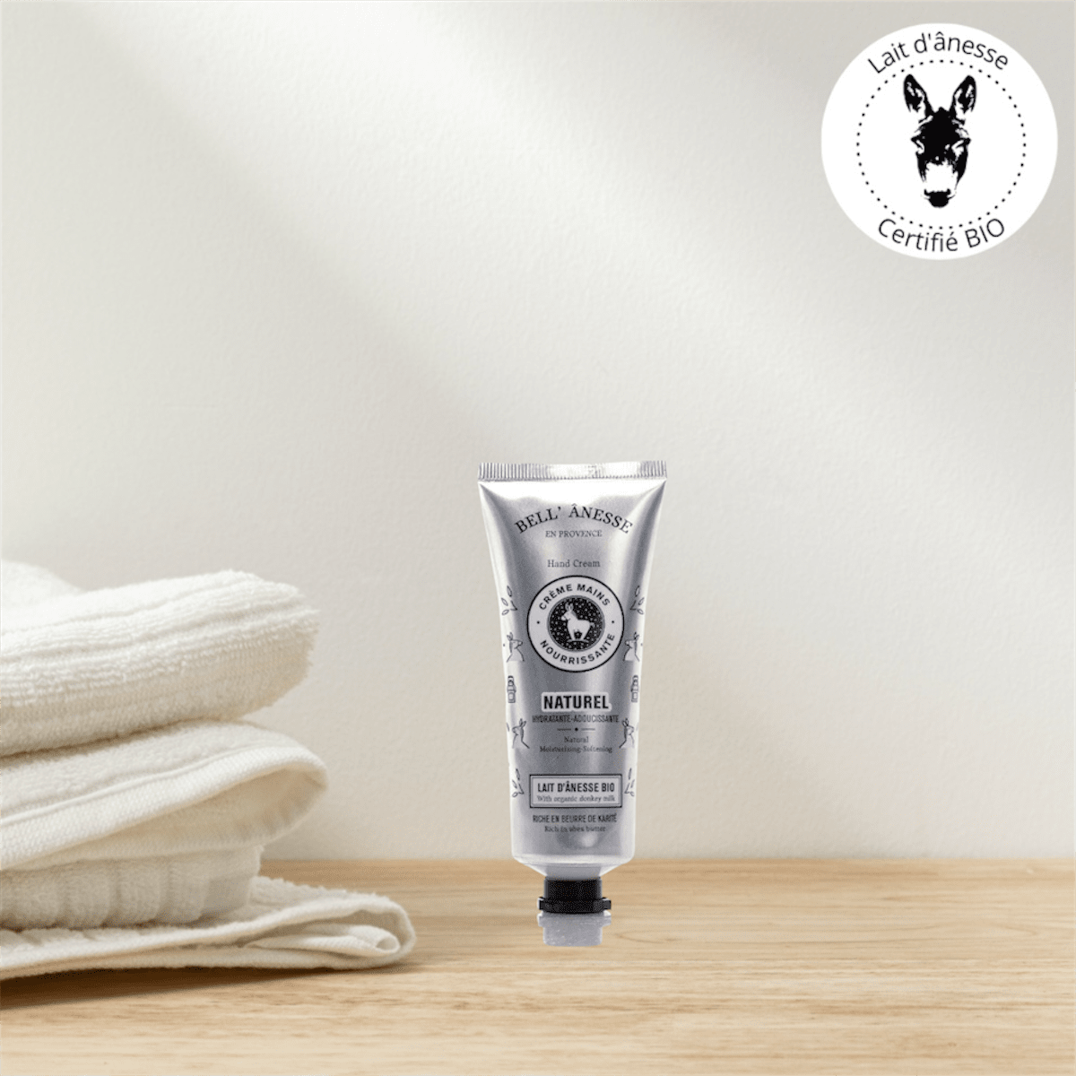 Crème Mains au Lait d’Ânesse Bio 75ml - Bell Ânesse