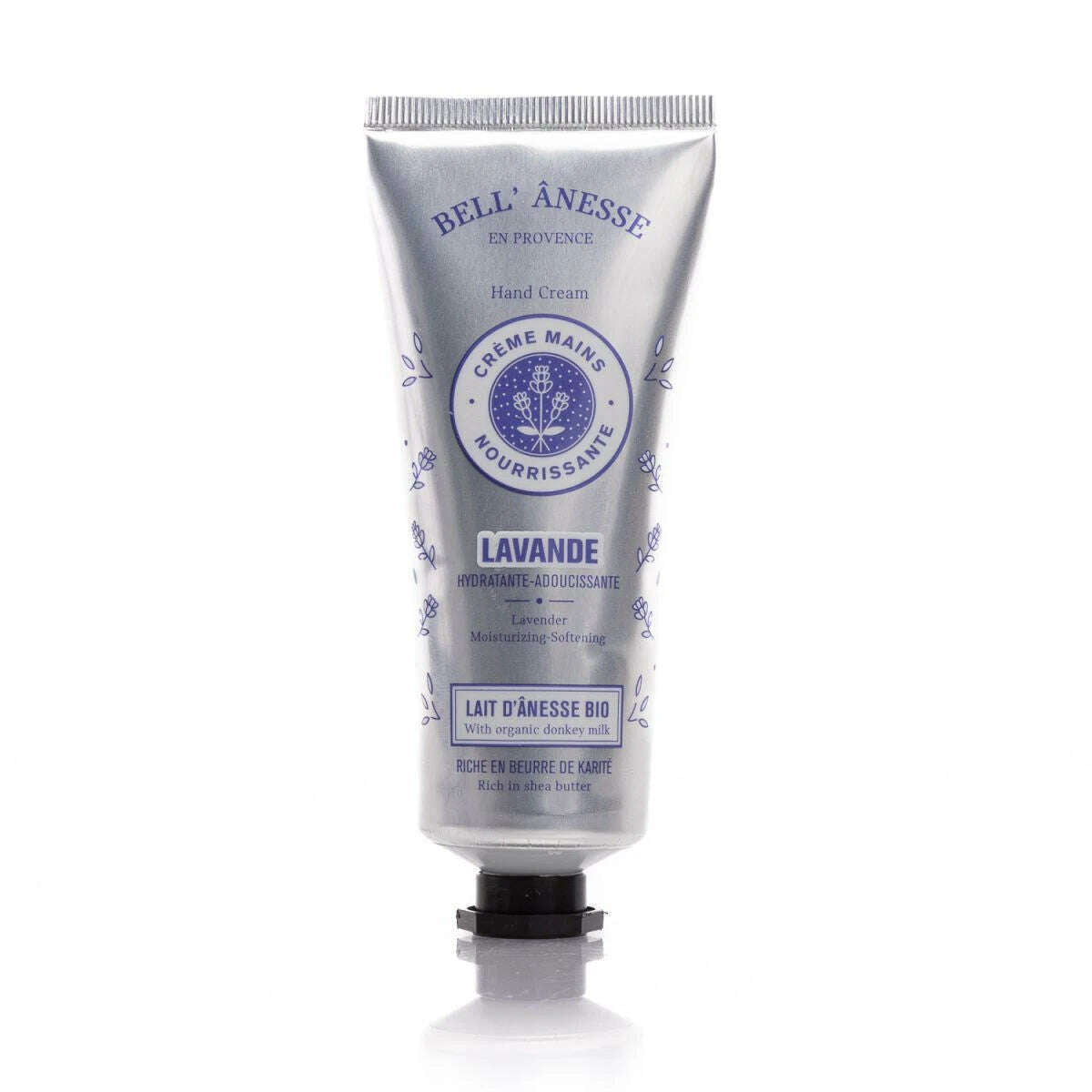 Crème Mains au Lait d'Ânesse et Lavande Bio 75ml - Bell Ânesse