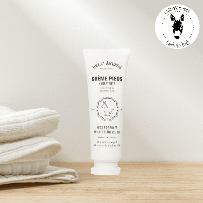 Crème Pieds au Lait d'Ânesse 75ml - Bell Ânesse