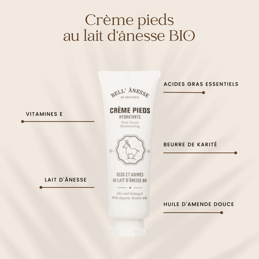 Donkey Milk Foot Cream 75ml - Bell Ânesse