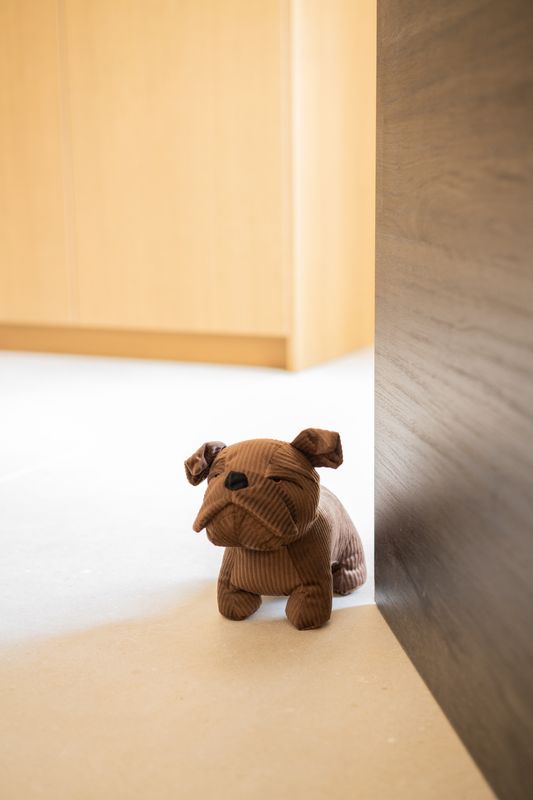 Arrêt de Porte Chien Doggy Marron - Sud Étoffe