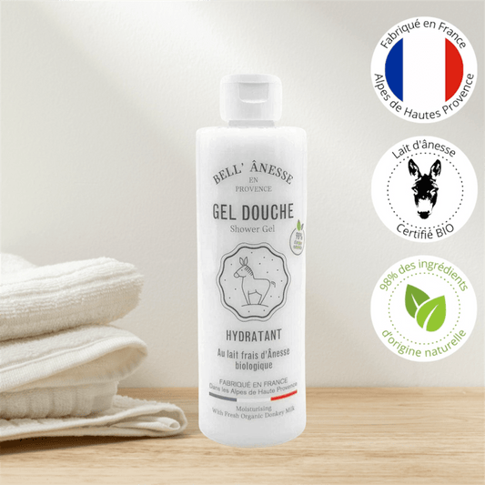 Gel Douche au Lait d'Ânesse Bio 250ml - Bell Ânesse