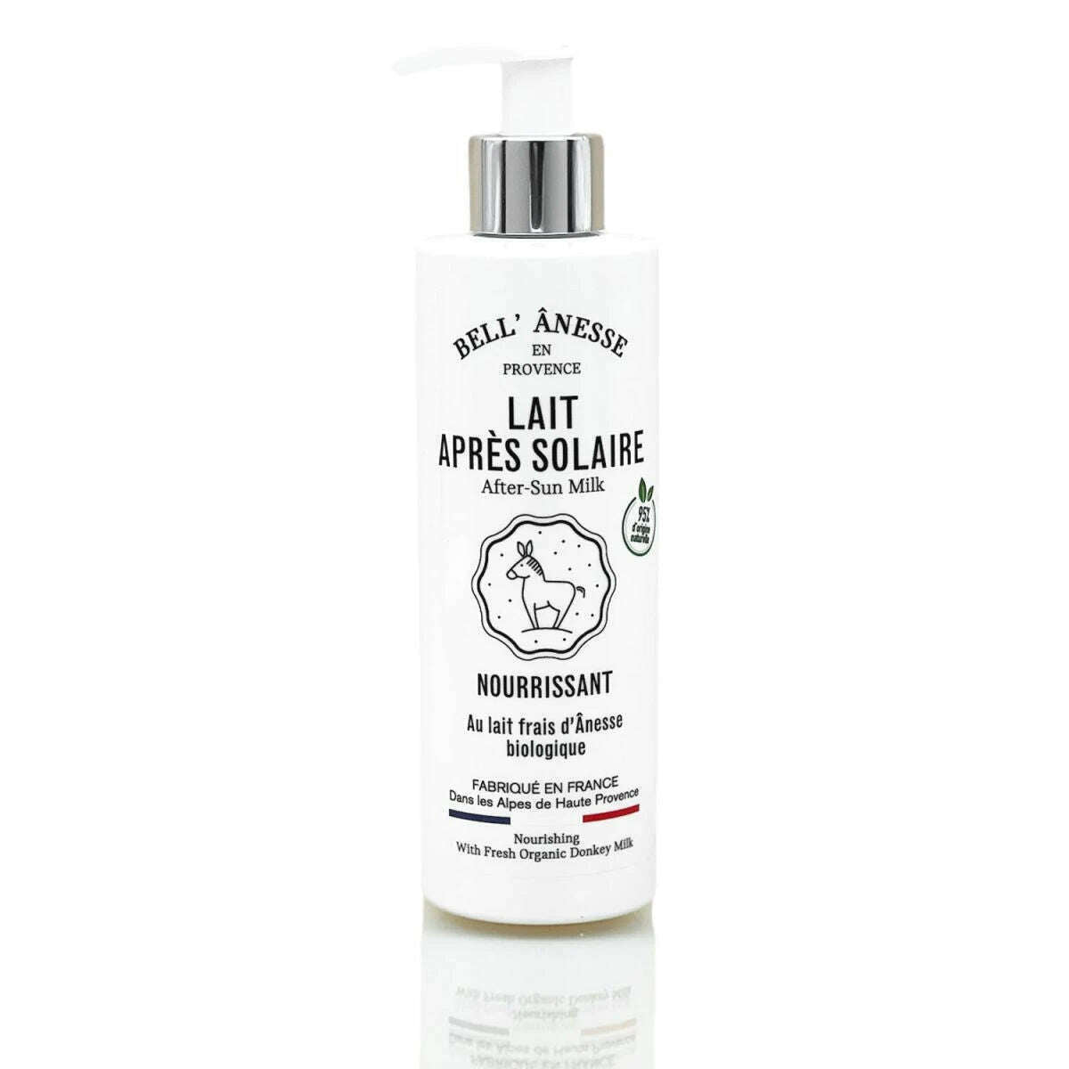 Lait Après Solaire au Lait d'Ânesse Bio 250ml - Bell Ânesse