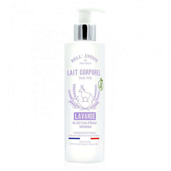 Lait Corporel au Lait d'Ânesse et Lavande Bio 250ml - Bell Ânesse