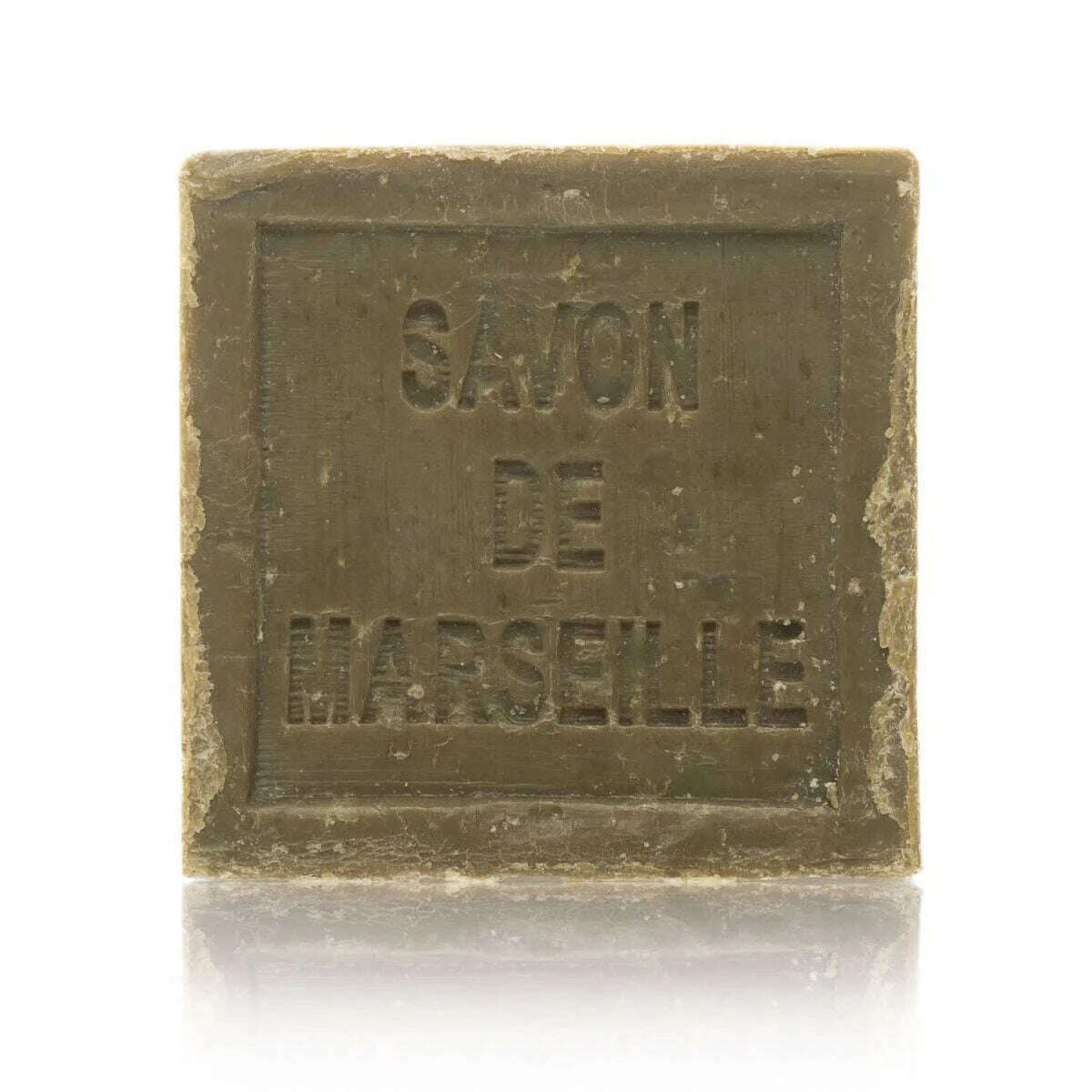 Lot de 3 Savons de Marseille Cube Naturel et Olive - Fer à Cheval