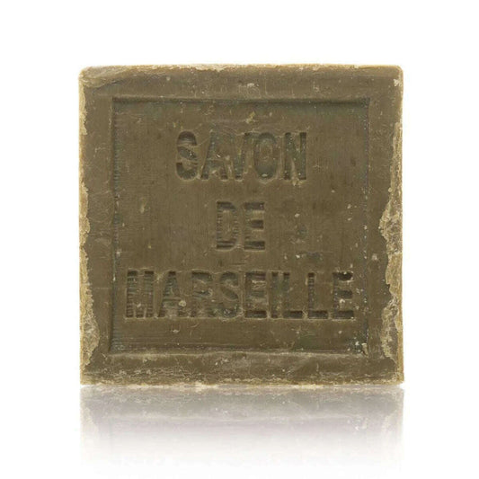 Lot de 3 Savons de Marseille Cube Olive et Naturel - Fer à Cheval