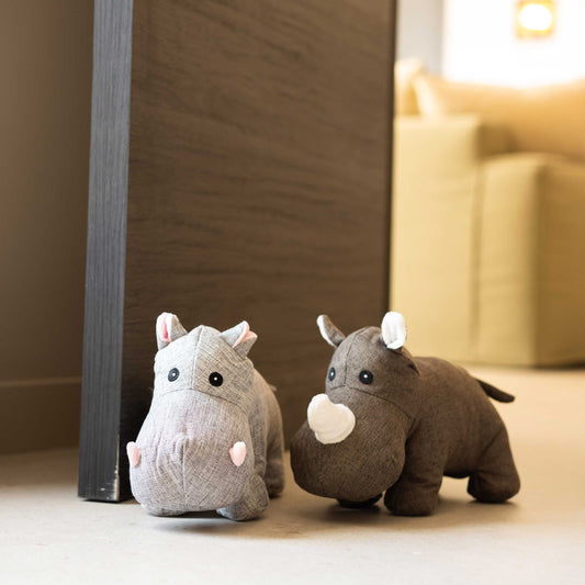 Rhinoceros Door Stop - Sud Étoffe