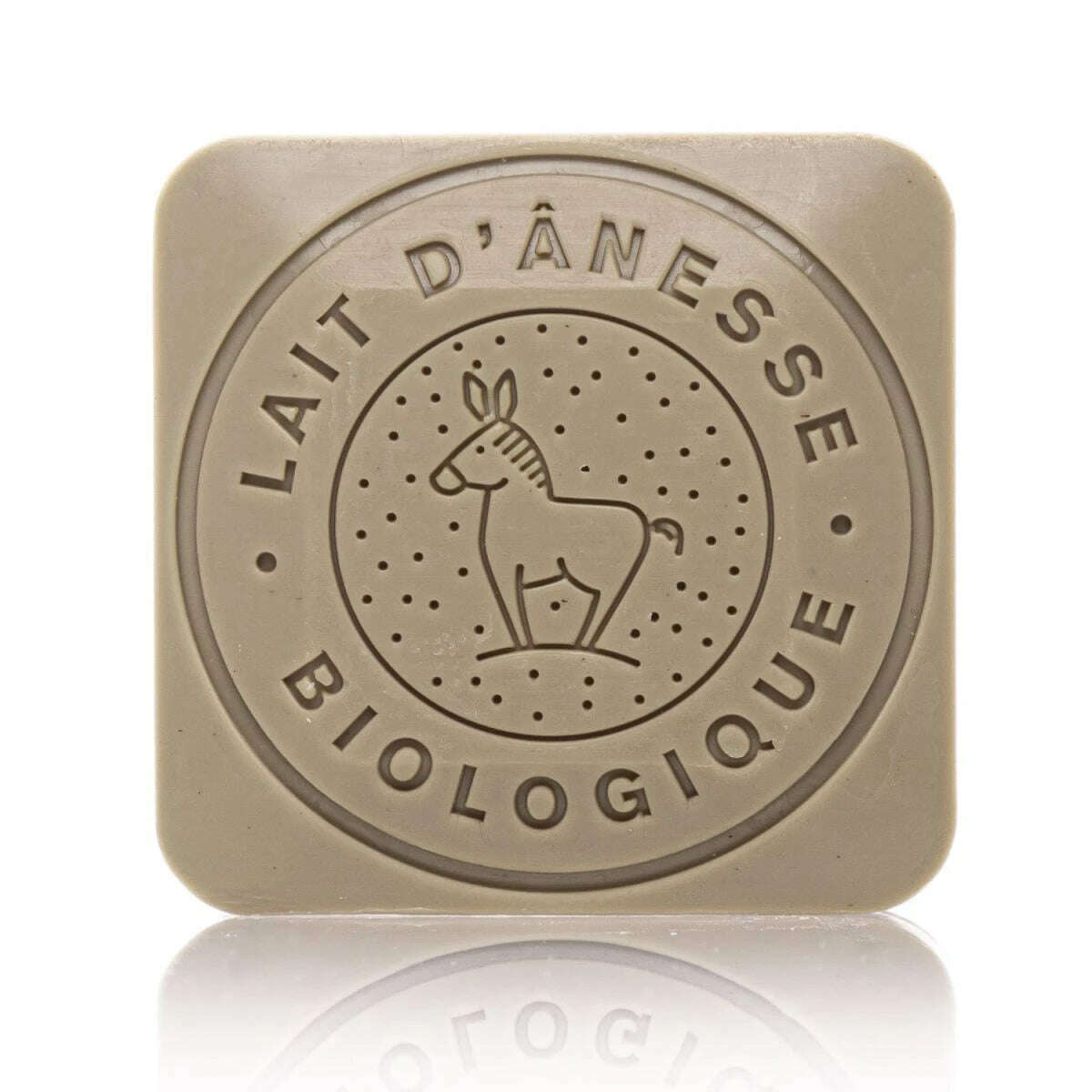 Savon Carré Moulé au Lait d'Ânesse Senteur Olive 110g - Label Provence Nature