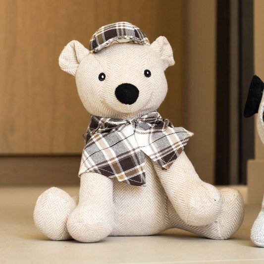 Teddy Bear Door Stop - Sud Étoffe