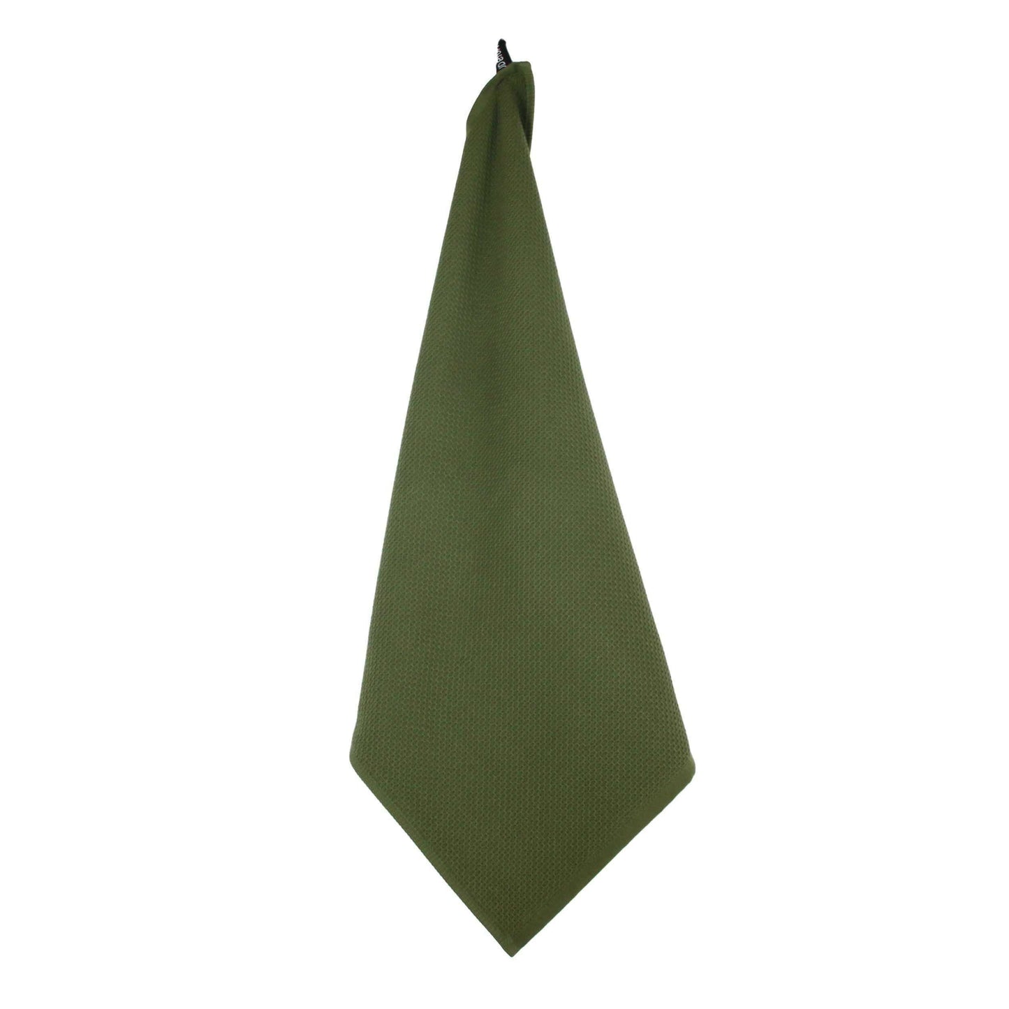 Torchon Éponge Vert Bronze 100% Coton 50x50cm - Sud Étoffe