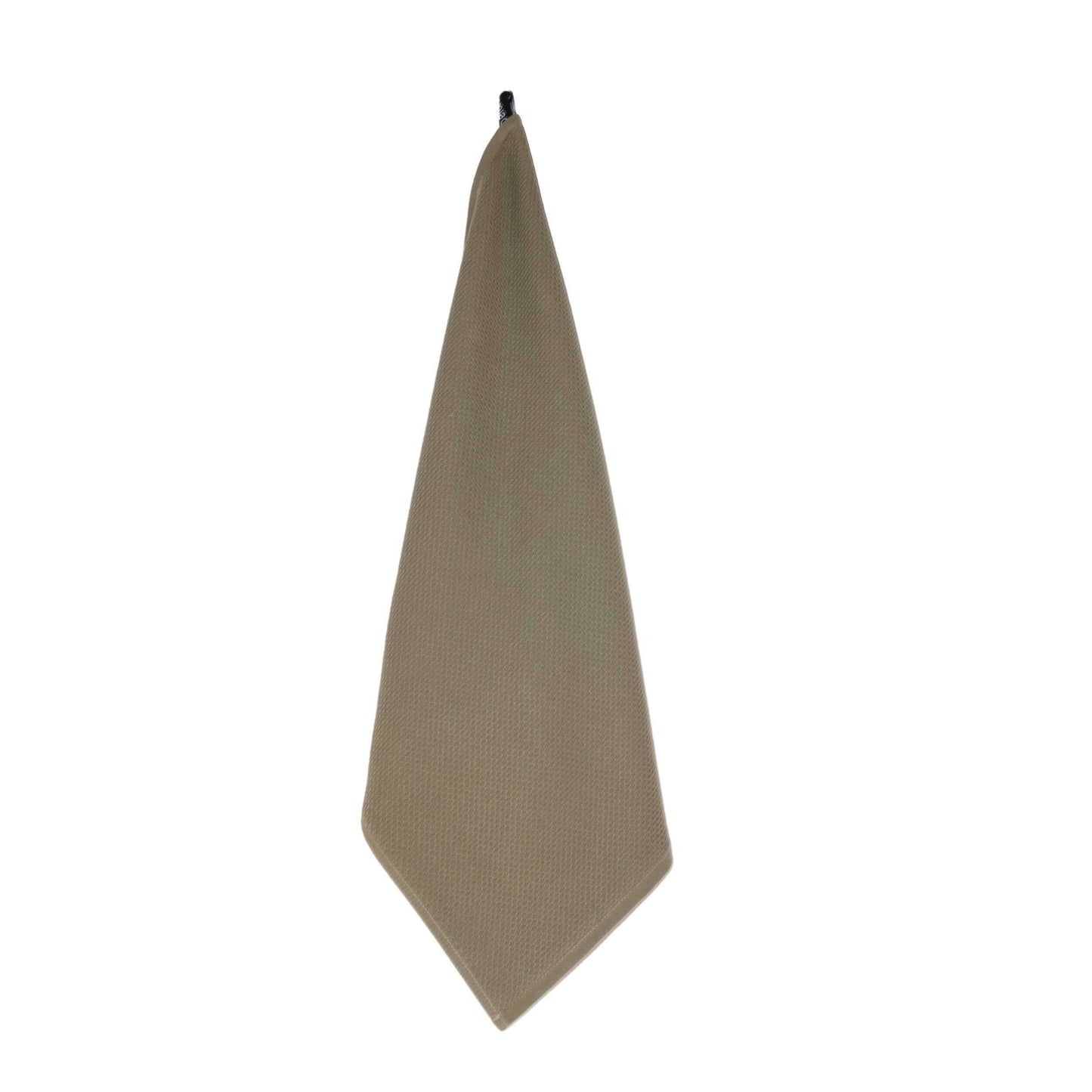 Torchon Éponge Marron Taupe 100% Coton 50x50cm - Sud Étoffe