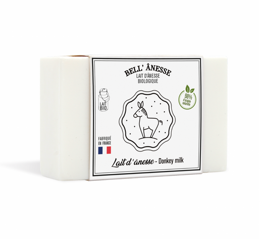 Double-Sided Soap with Natural Donkey Milk 125g - Bell Ânesse