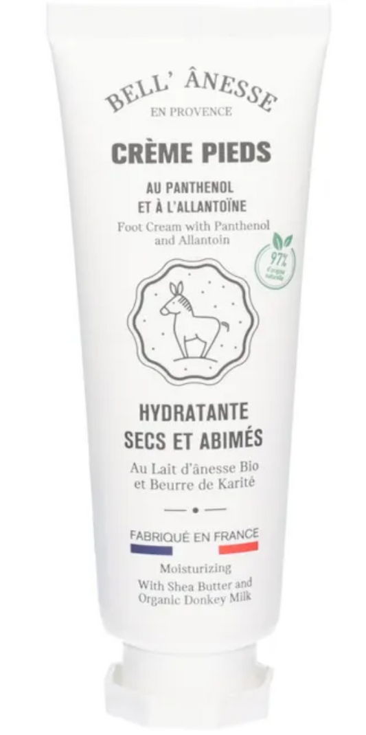 Crème Pieds au Lait d'Ânesse Bio 75ml - Bell Ânesse