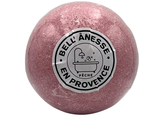 Boule de Bain au Lait d'Ânesse Senteur Pêche 180g - Bell Ânesse
