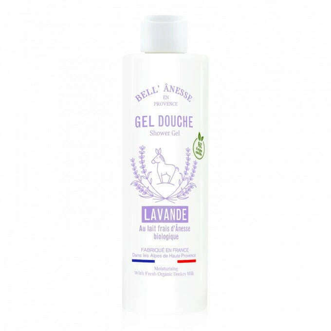 Gel Douche au Lait d'Ânesse et Lavande Bio - Bell Ânesse